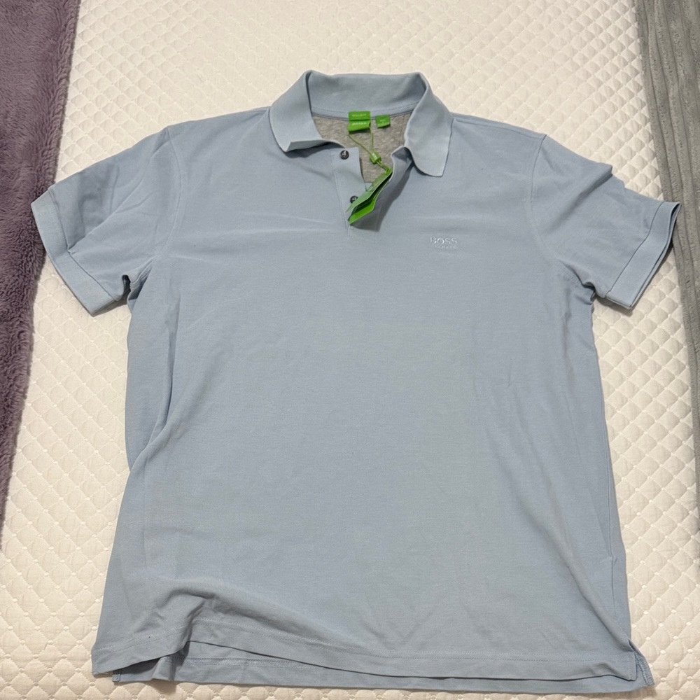 Hugo Boss Sky Blue Polo Shirt